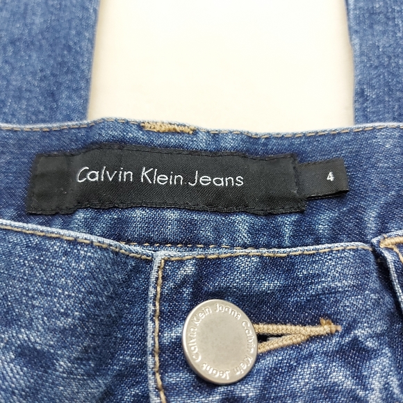 Calvin Klein Bootcut Jeans Sz 4 Vintage - Picture 3 of 9